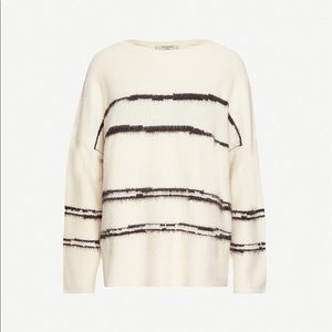 All Saints Striped Sweater